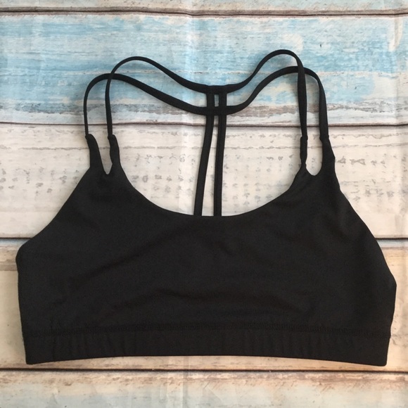 Queenie Ke Other - XL Sport Bra Black yoga Race Back Queenie Ke Other - XL Sport Bra Black yoga Race Back